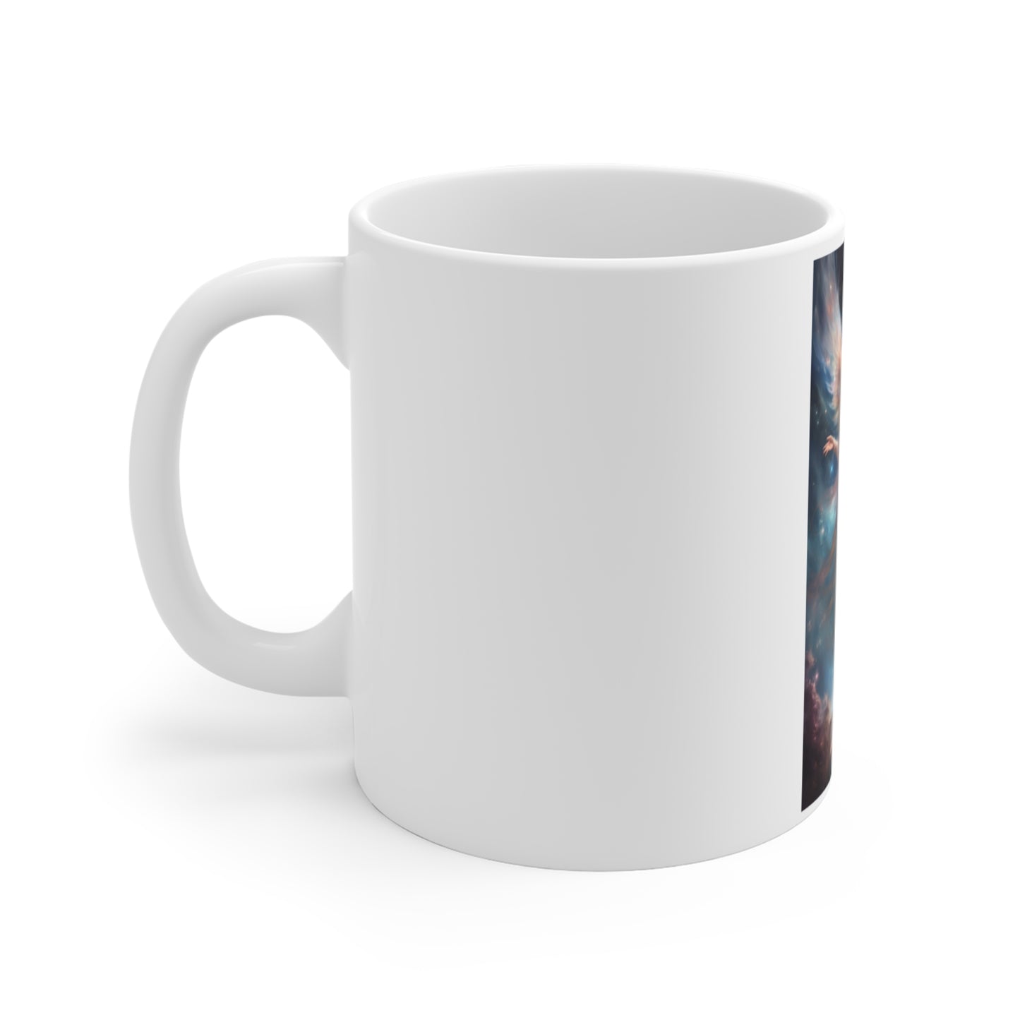Celestial Winged Heroine Fantasy Portrait Coffee Mug