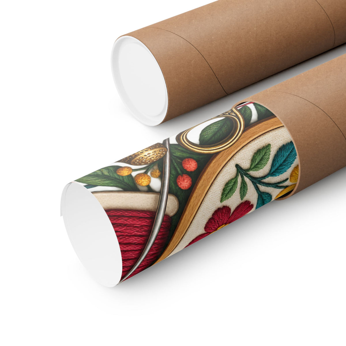 Botanical Embroidery Workshop Poster