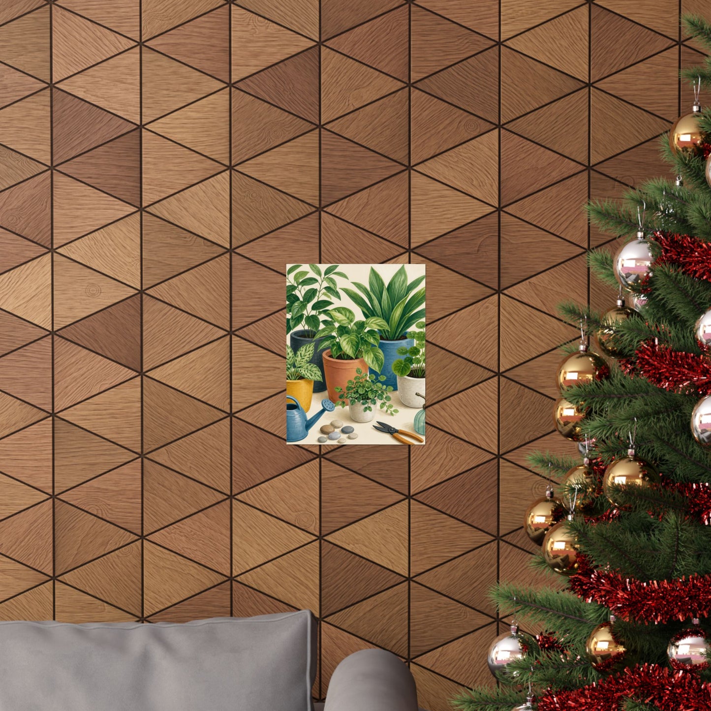 Calm Indoor Houseplant Collection Art Poster