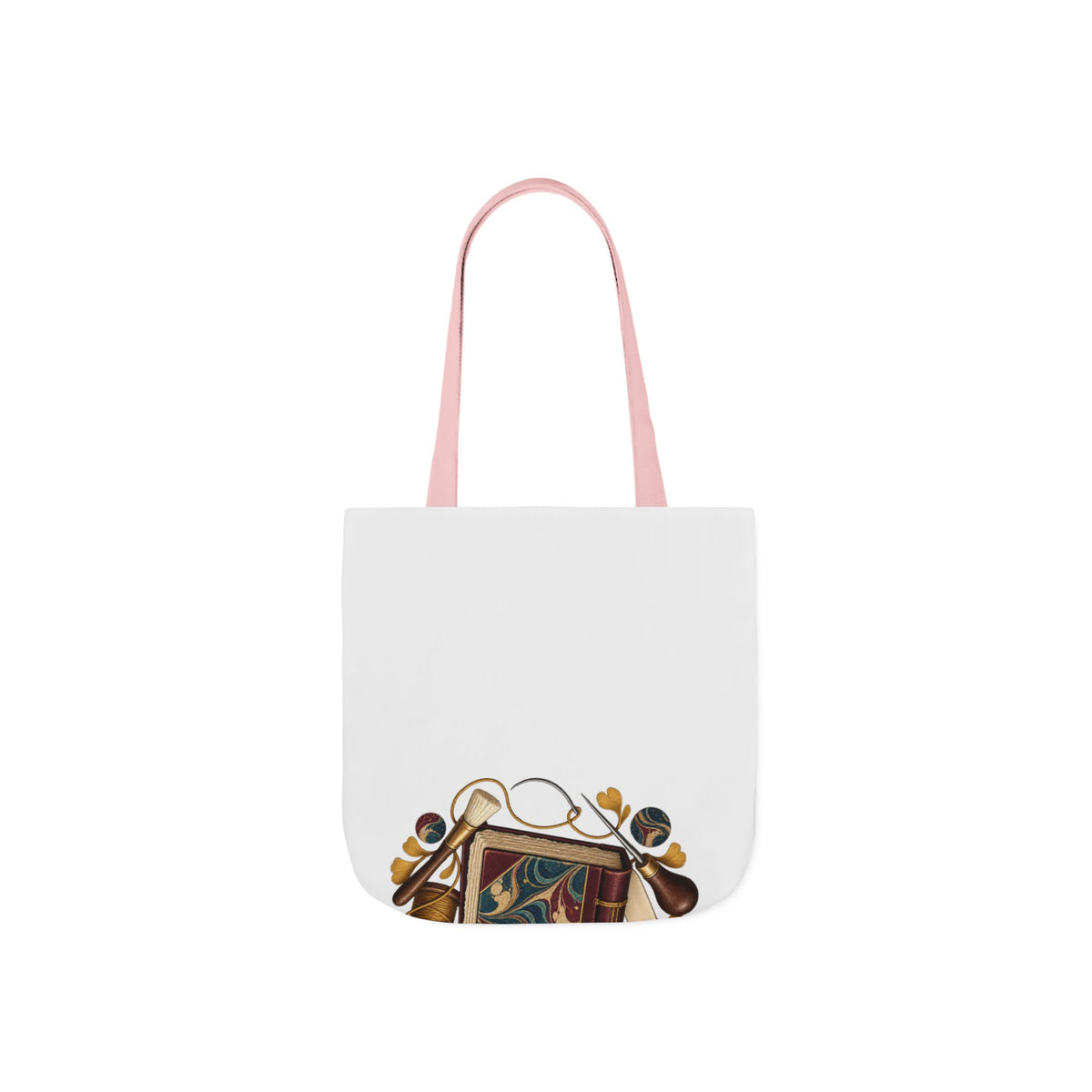 Traditional Marbled Bookbinding Workshop Tote Bag