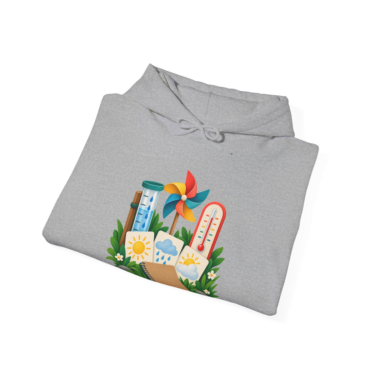 Colorful Backyard Weather Watching Kit Hoodie
