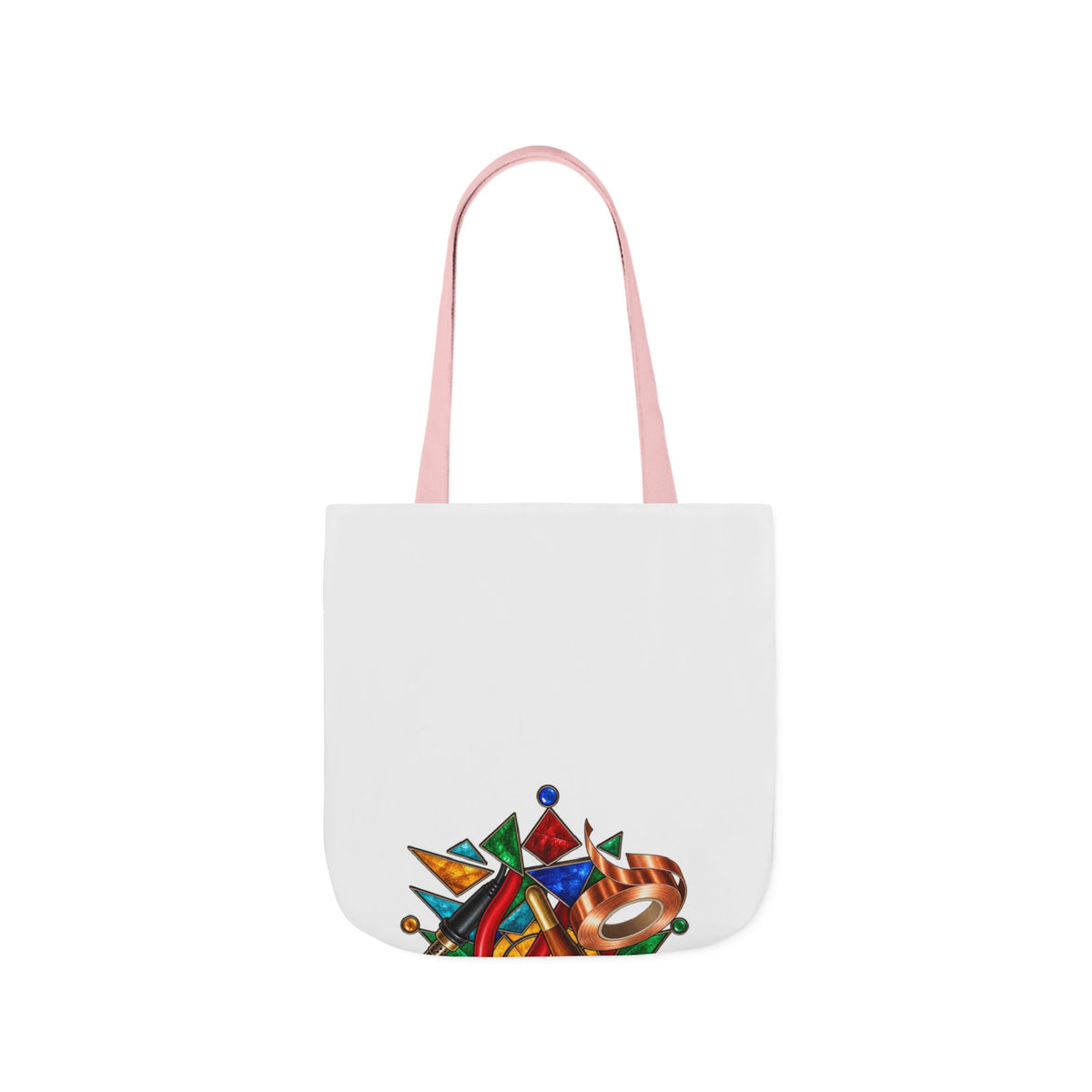 Stained Glass Workshop Tools Tote Bag