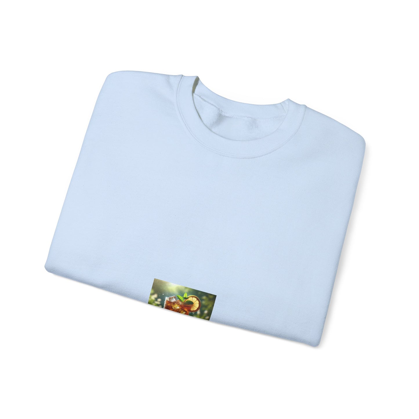 Sunlit Iced Tea Lemon Mint Soft Summer Drink Sweatshirt