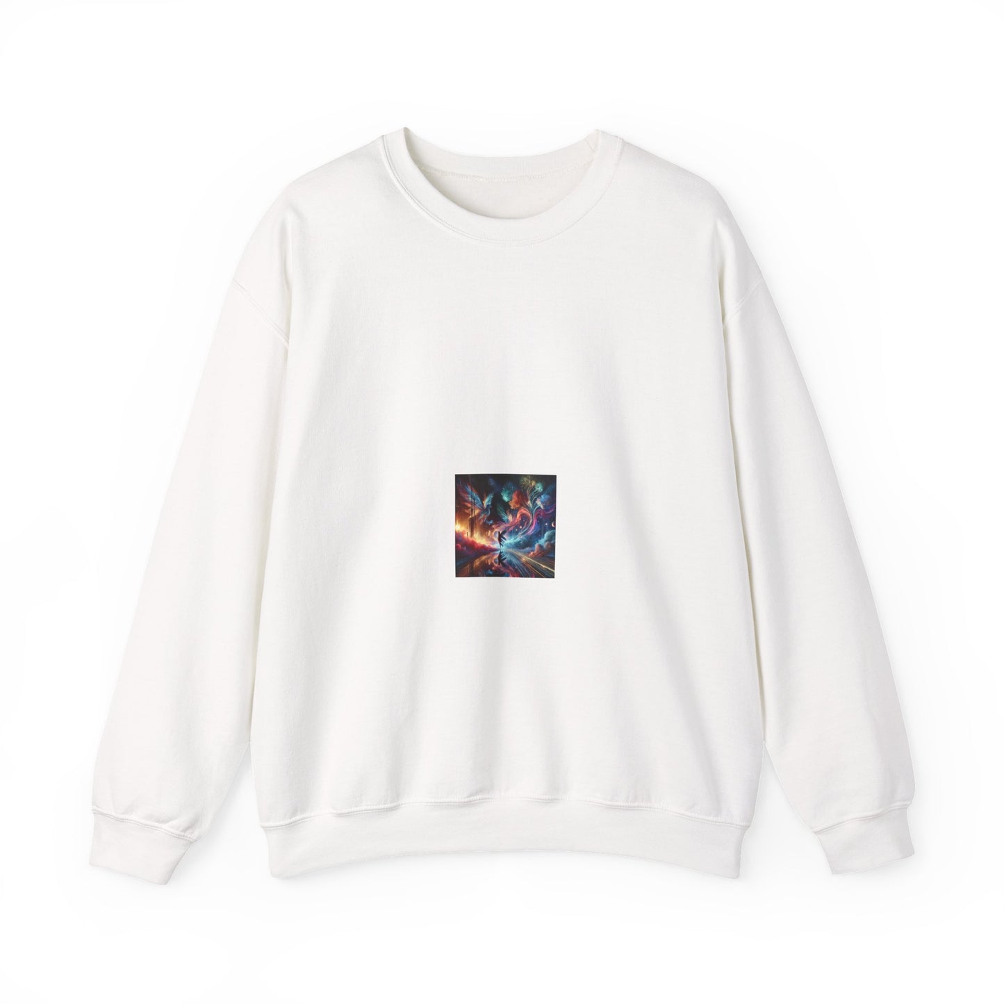 Cosmic Aurora Dancer Dreamscape Soft Celestial Sweatshirt