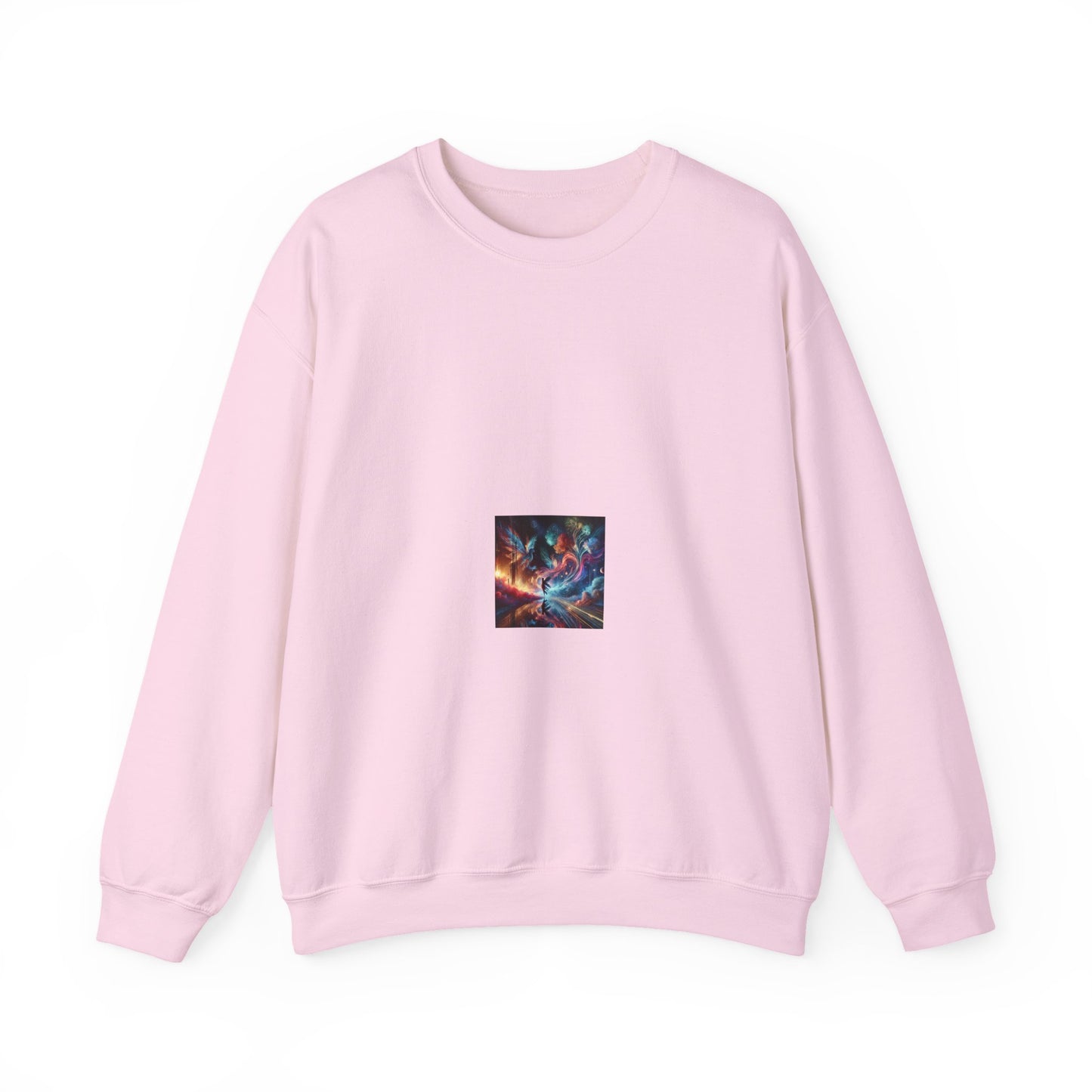 Cosmic Aurora Dancer Dreamscape Soft Celestial Sweatshirt
