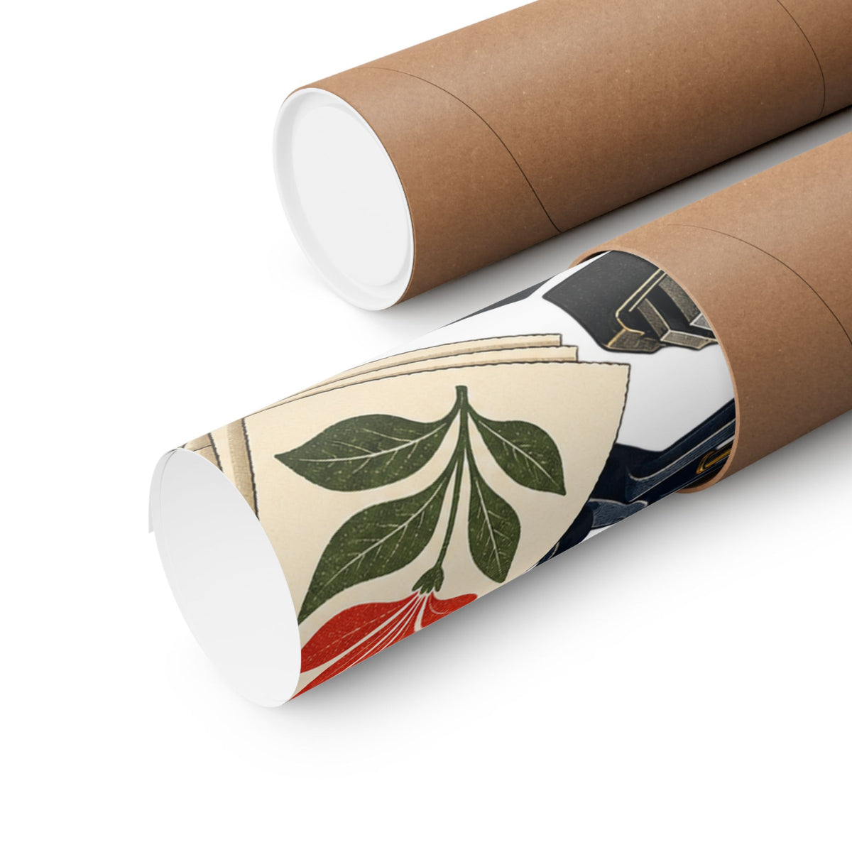 Botanical Letterpress Printshop Poster