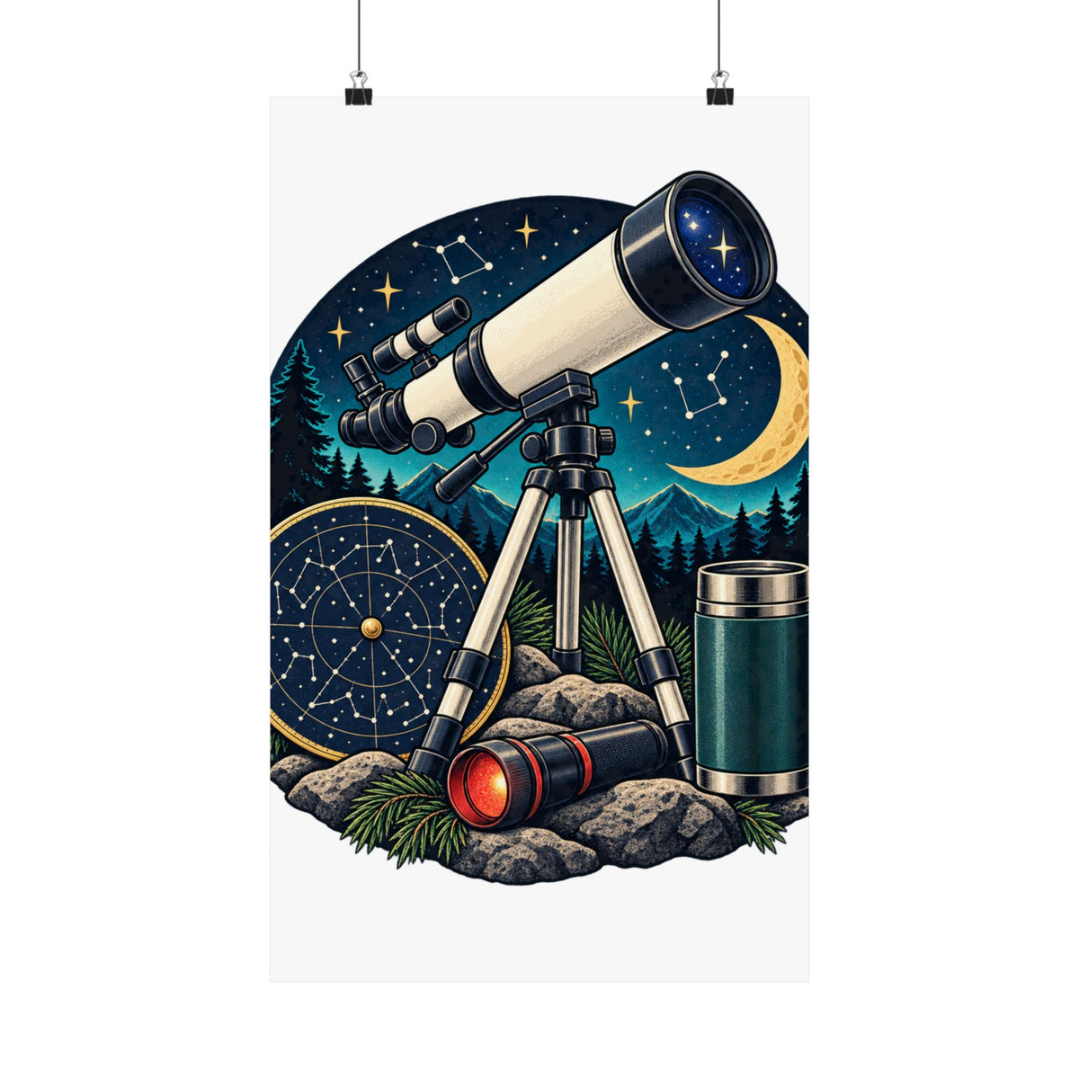 Backyard Stargazing Workshop Poster