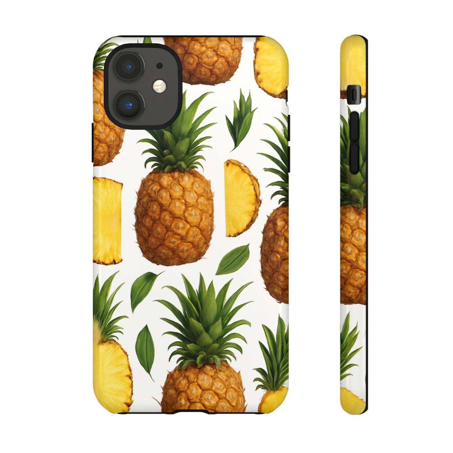 Pineapple Phone Case - Tough Cases, Tropical Phone Cover, Summer Vibe Accessories, Cute Pineapple Design, Fun Gift for Fruit Lovers