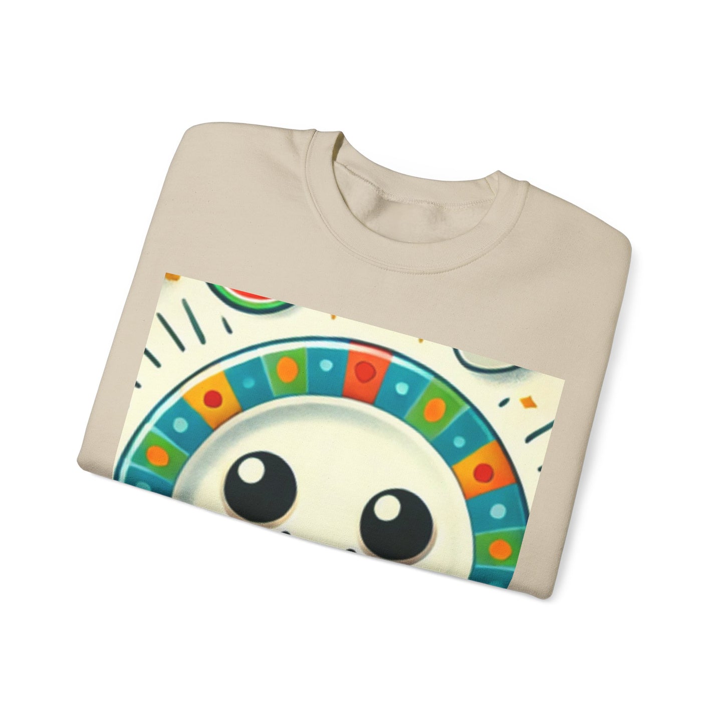 Happy Little Kitchen Club Kawaii Food Lover Crew Sweatshirt Gift Art