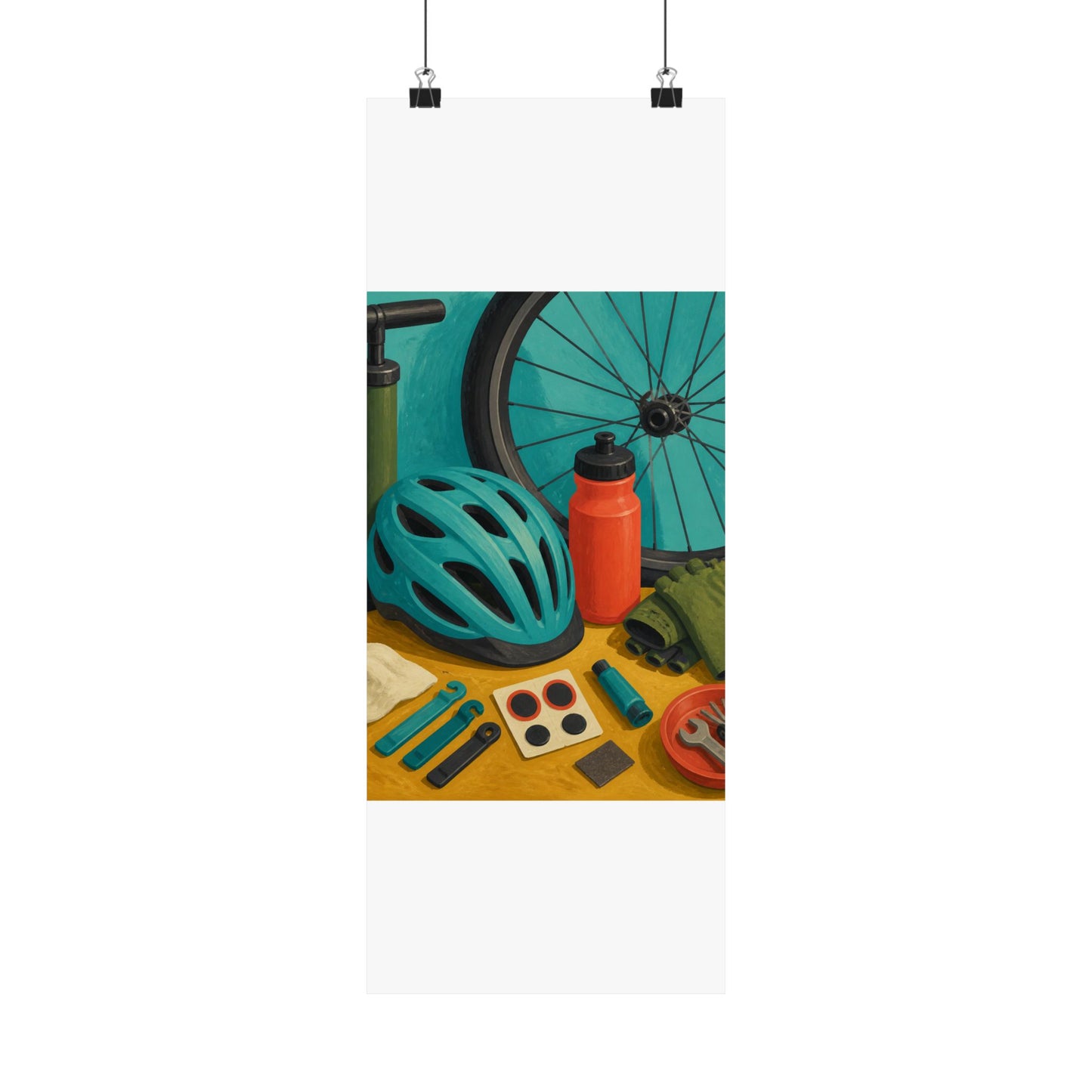 Everyday Bicycle Workshop Art Poster