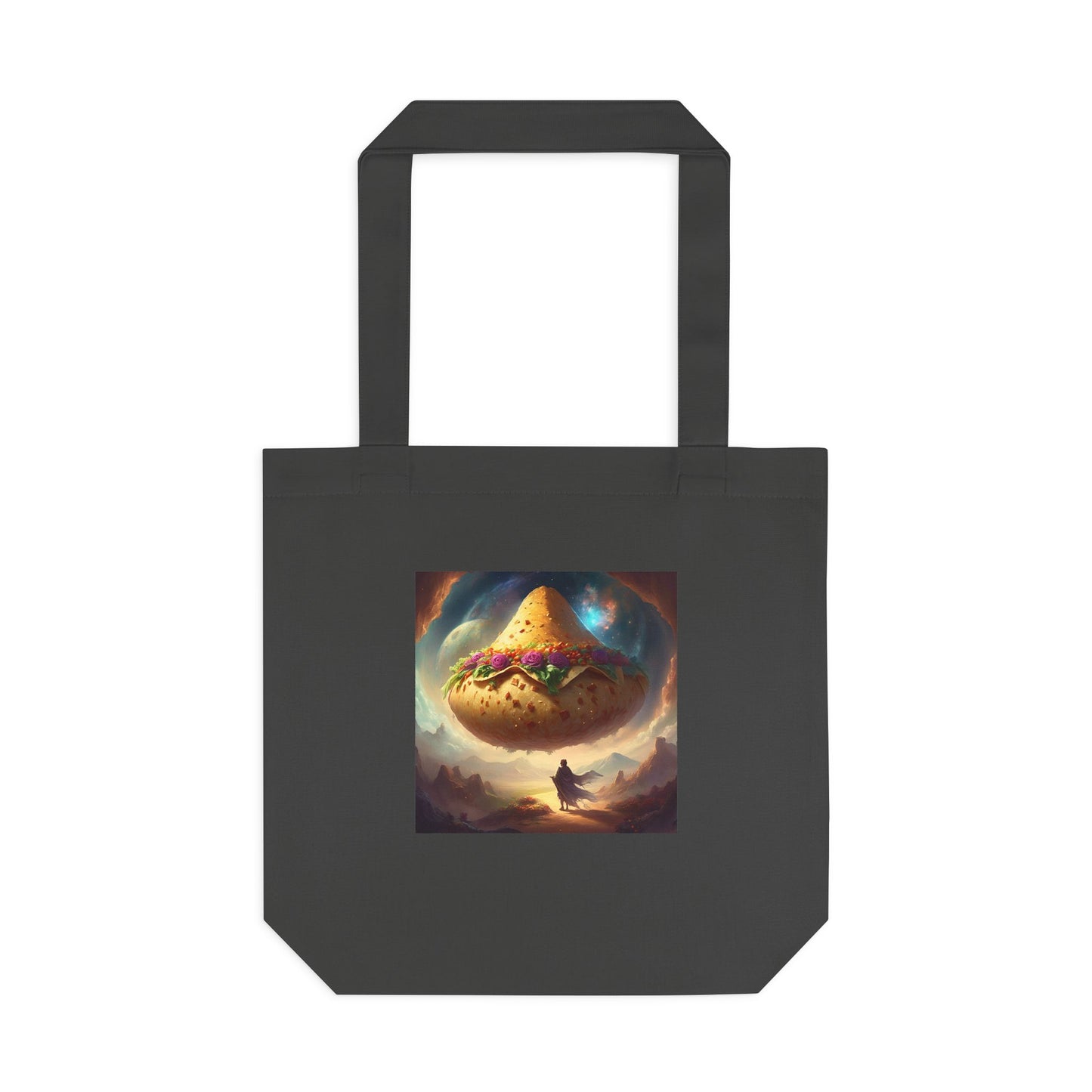 Cosmic Taco Planetoid Surreal Food Fantasy Art Tote Bag