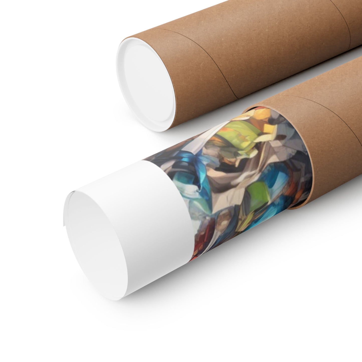 Recycling Rescue Anime Heroine Eco Street Art Poster