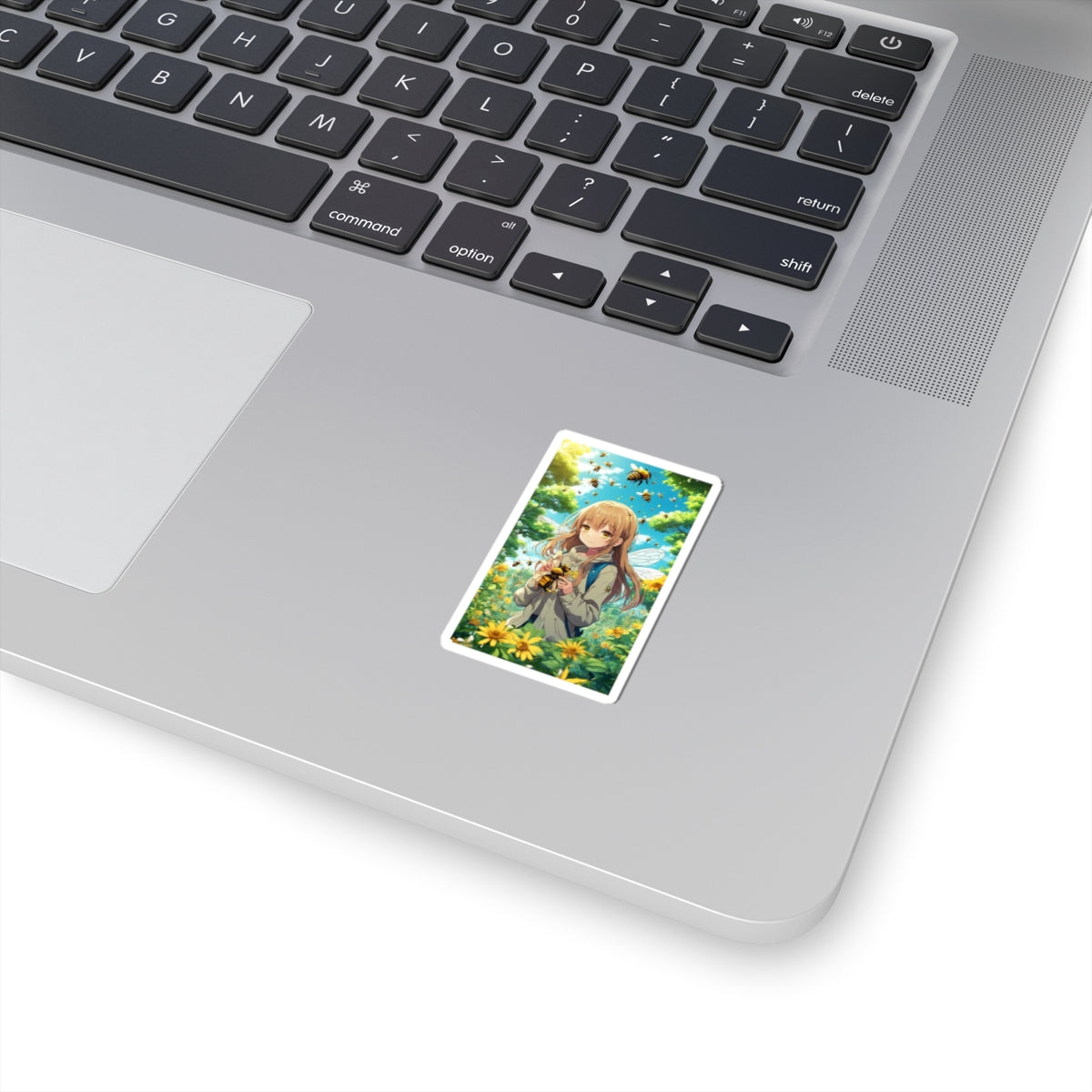 Bee Fairy Garden Anime Nature Art Sticker