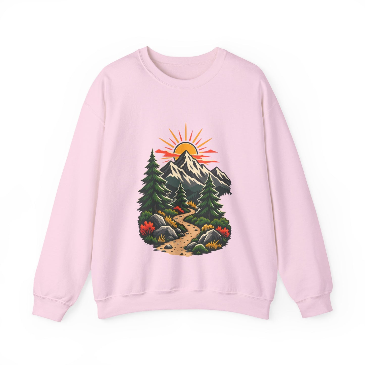 Sunrise Mountain Trail Outdoor Adventure Sweatshirt
