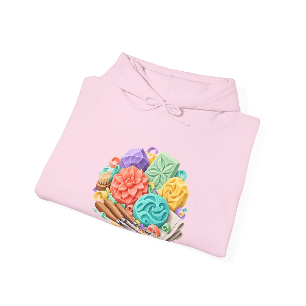Colorful Soap Carving Workshop Hoodie