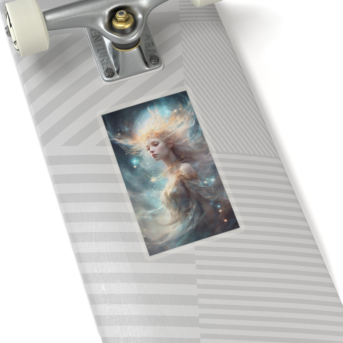 Solar Celestial Spirit Fantasy Portrait Sticker