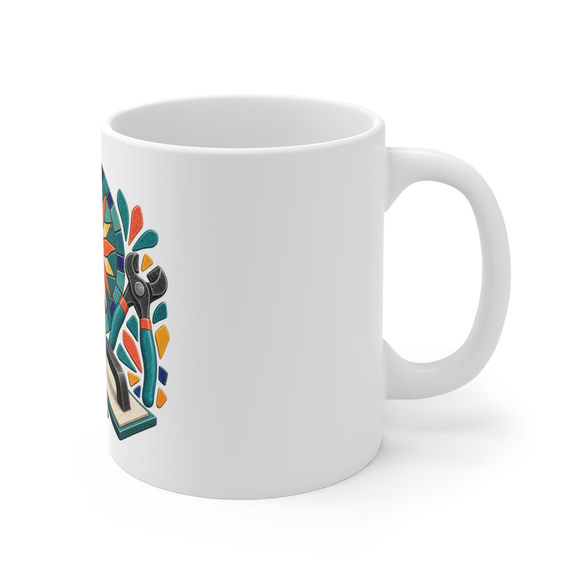 Sunburst Mosaic Making Workshop Mug