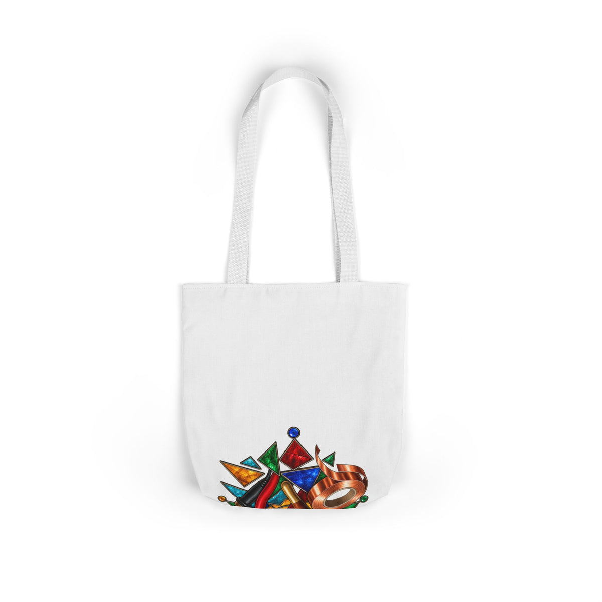 Stained Glass Workshop Tools Tote Bag