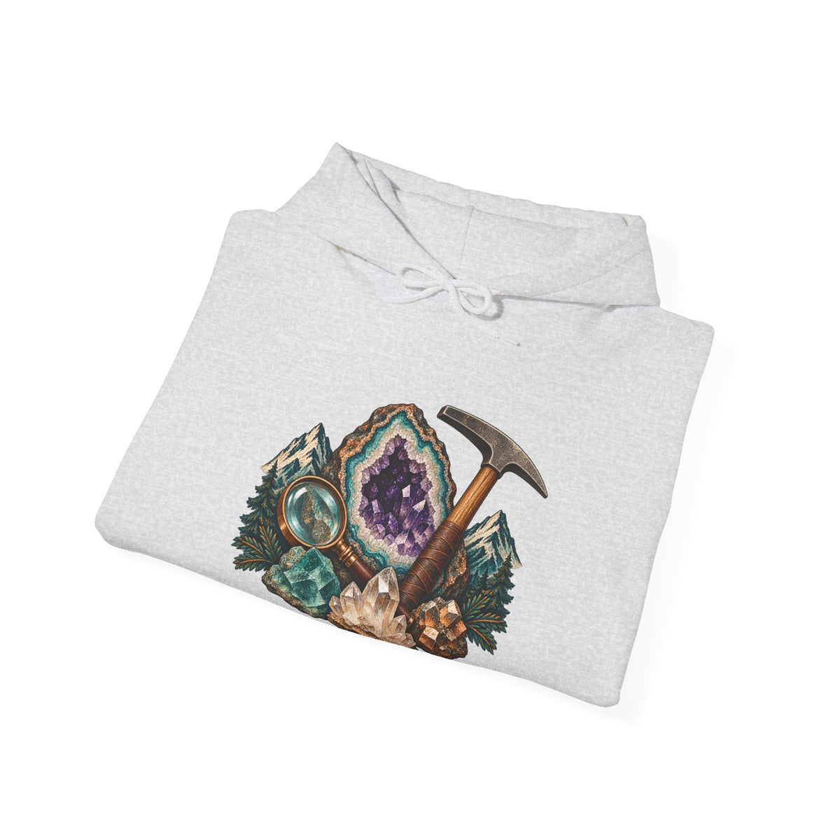 Vintage Geode and Rockhounding Field Kit Hoodie