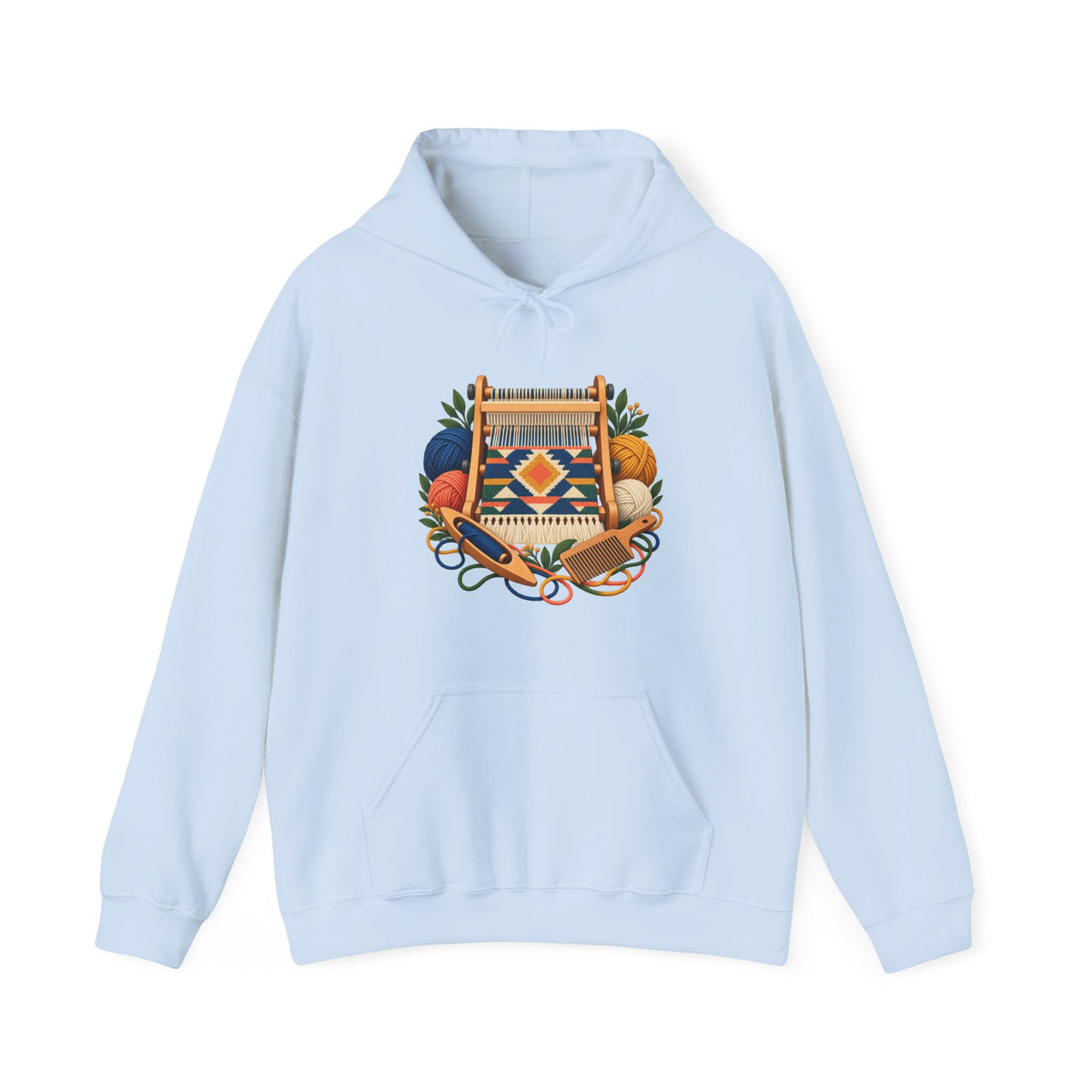 Geometric Hand Weaving Workshop Hoodie