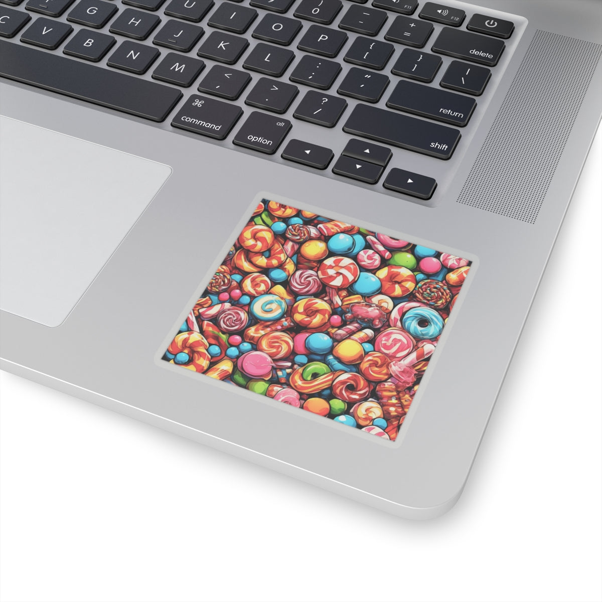 Colorful Candy and Lollipop Pattern Sticker