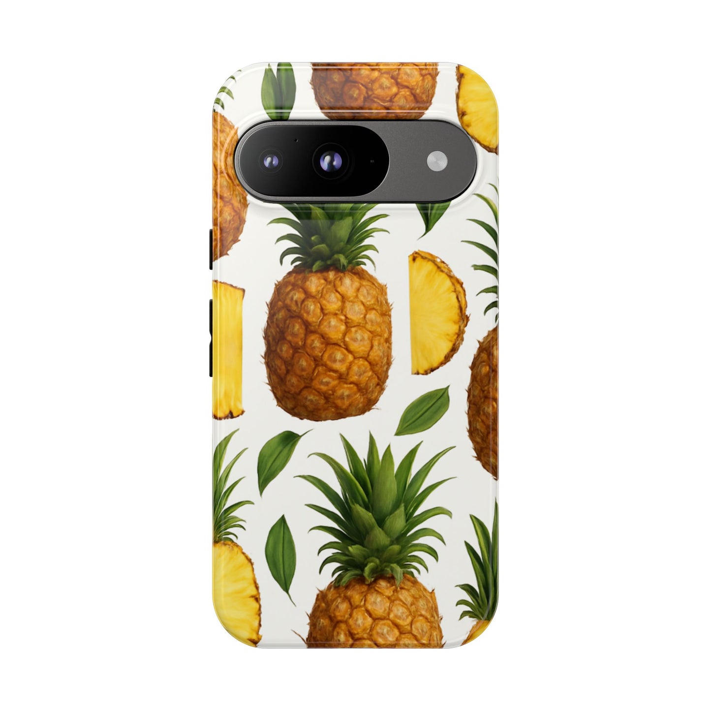 Pineapple Phone Case - Tough Cases, Tropical Phone Cover, Summer Vibe Accessories, Cute Pineapple Design, Fun Gift for Fruit Lovers