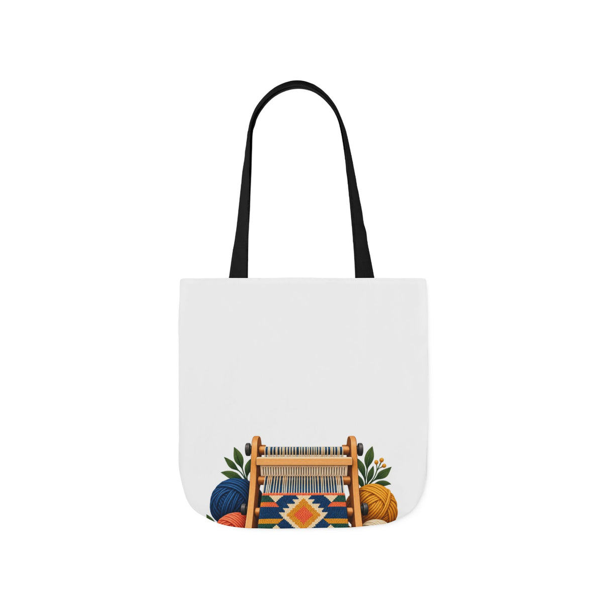 Geometric Hand Weaving Workshop Tote Bag