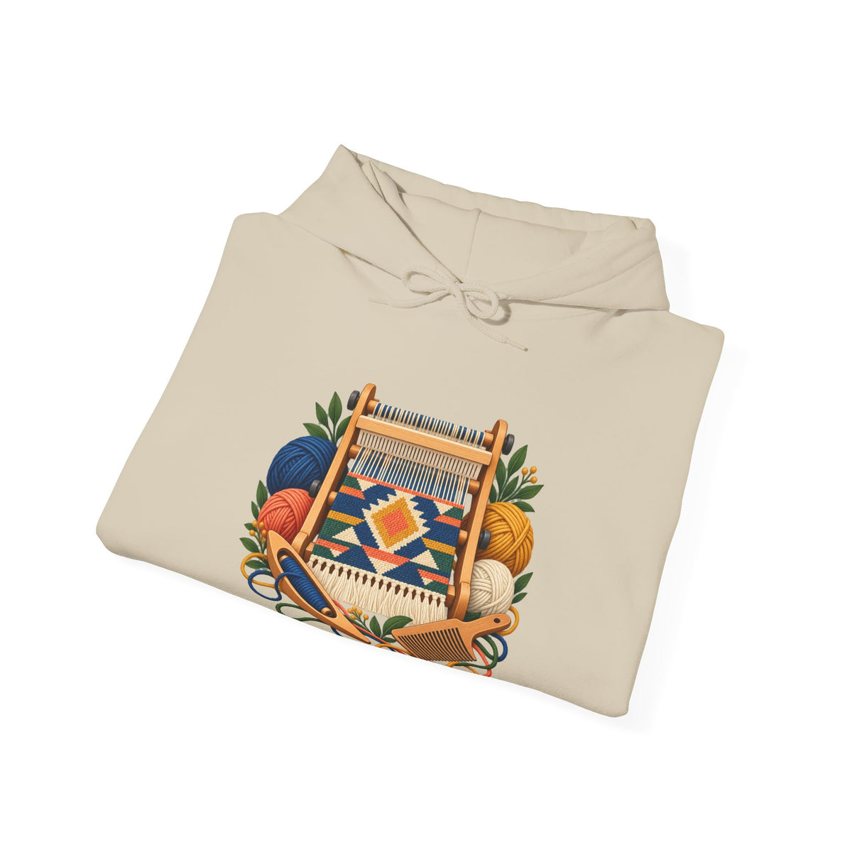 Geometric Hand Weaving Workshop Hoodie