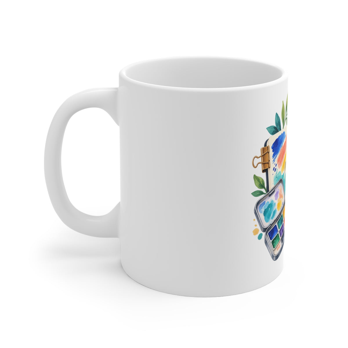 Colorful Urban Sketching Travel Kit Mug