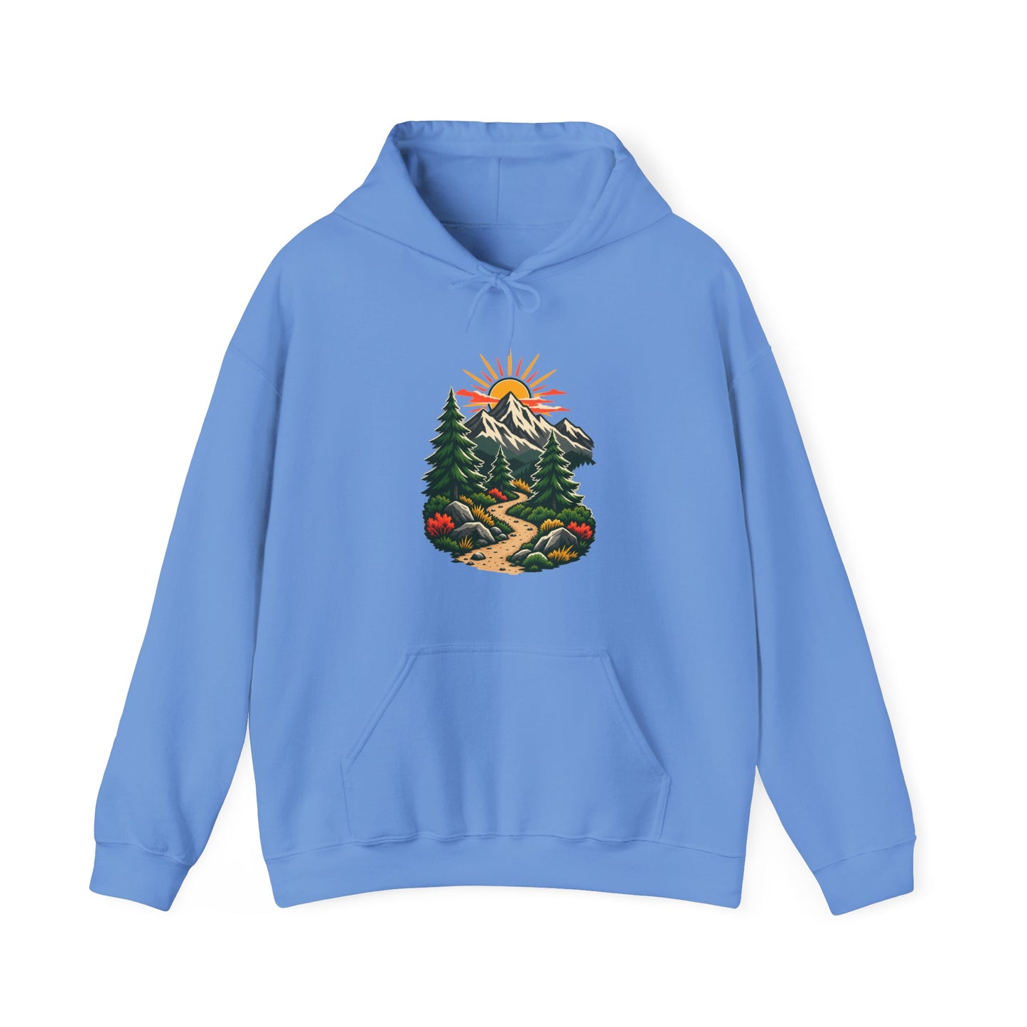 Sunrise Mountain Trail Outdoor Adventure Hoodie
