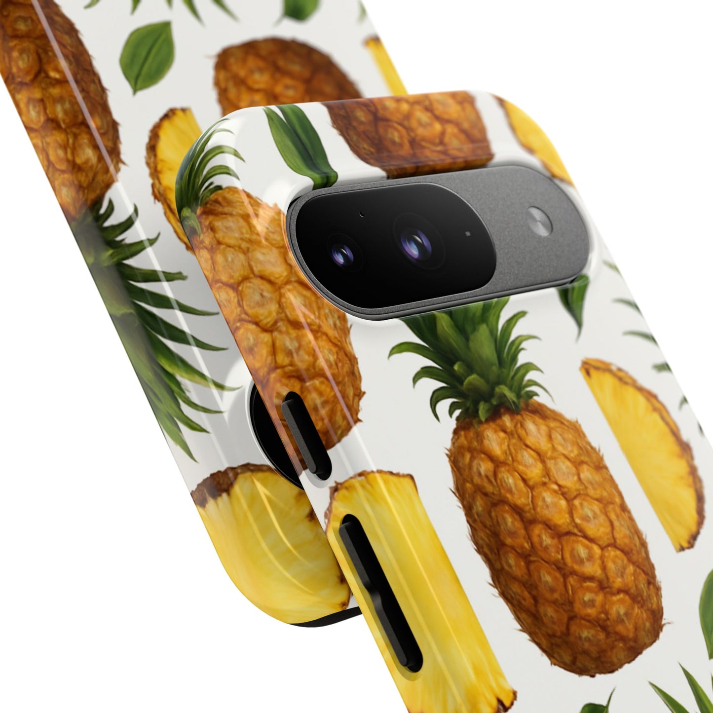 Pineapple Phone Case - Tough Cases, Tropical Phone Cover, Summer Vibe Accessories, Cute Pineapple Design, Fun Gift for Fruit Lovers