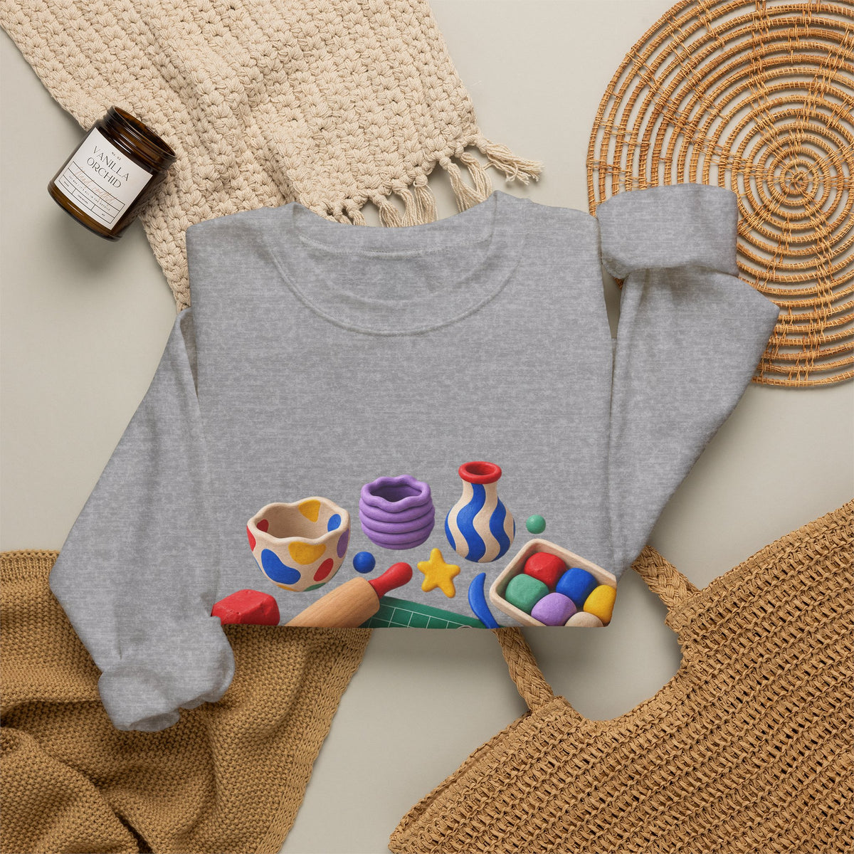 Miniature Clay Sculpting Workshop Sweatshirt