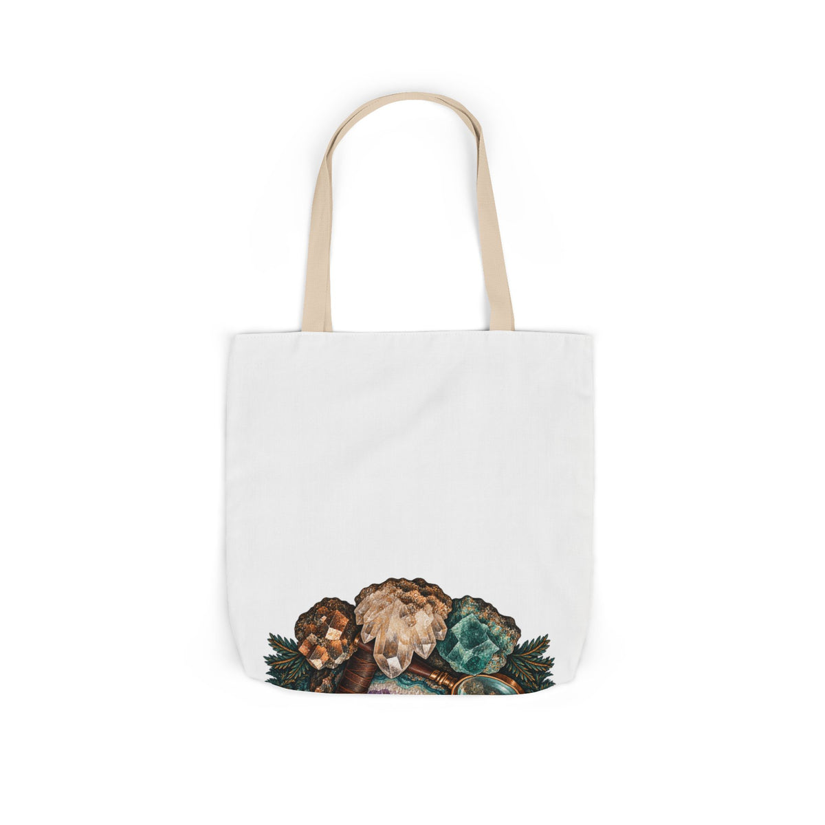 Vintage Geode and Rockhounding Field Kit Tote Bag