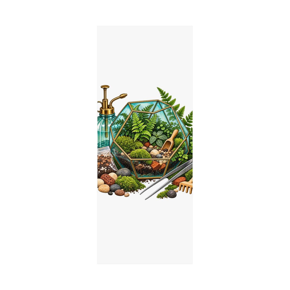 Fern Terrarium Building Workshop Poster