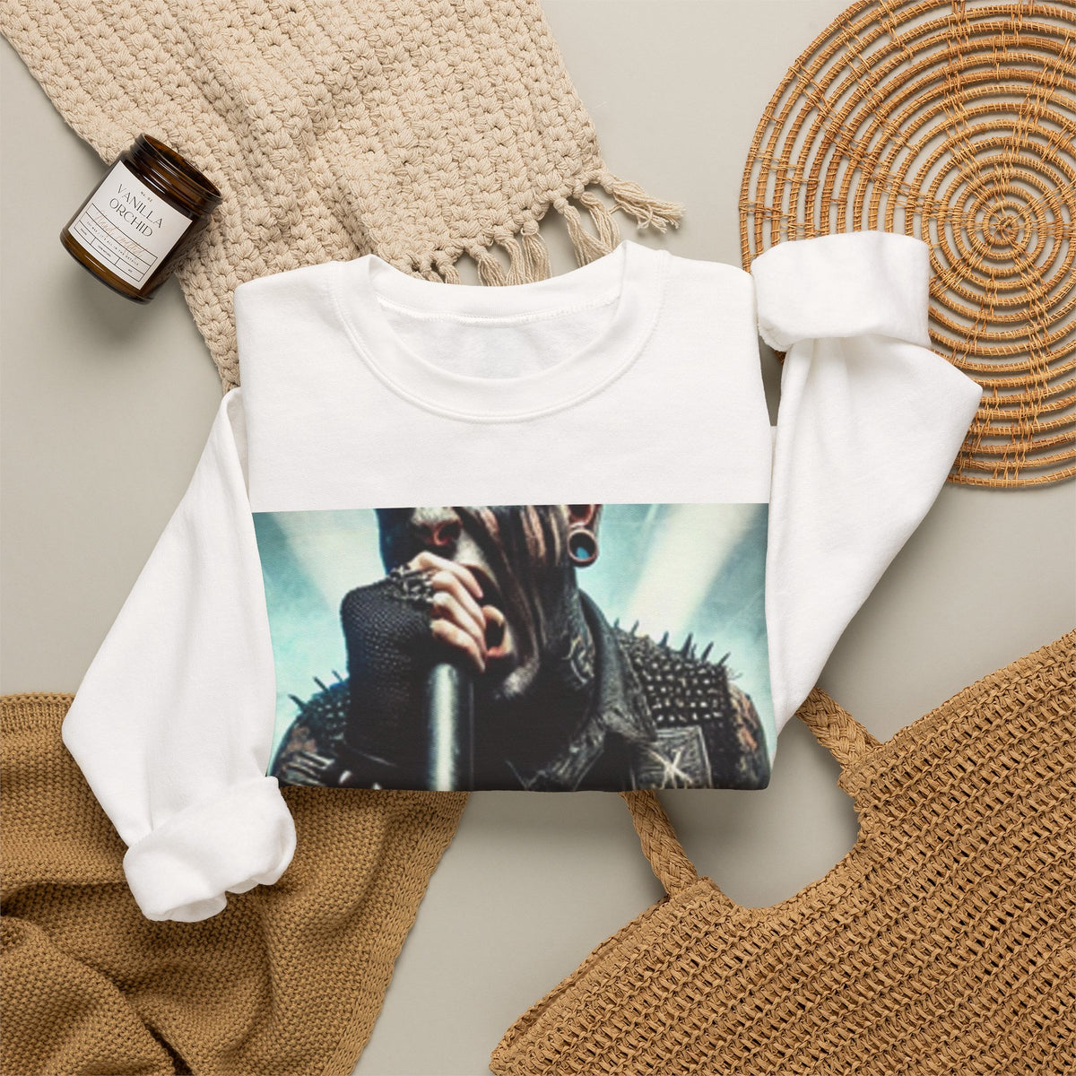 Punk Rock Vocalist Stage Energy Soft Music Sweatshirt