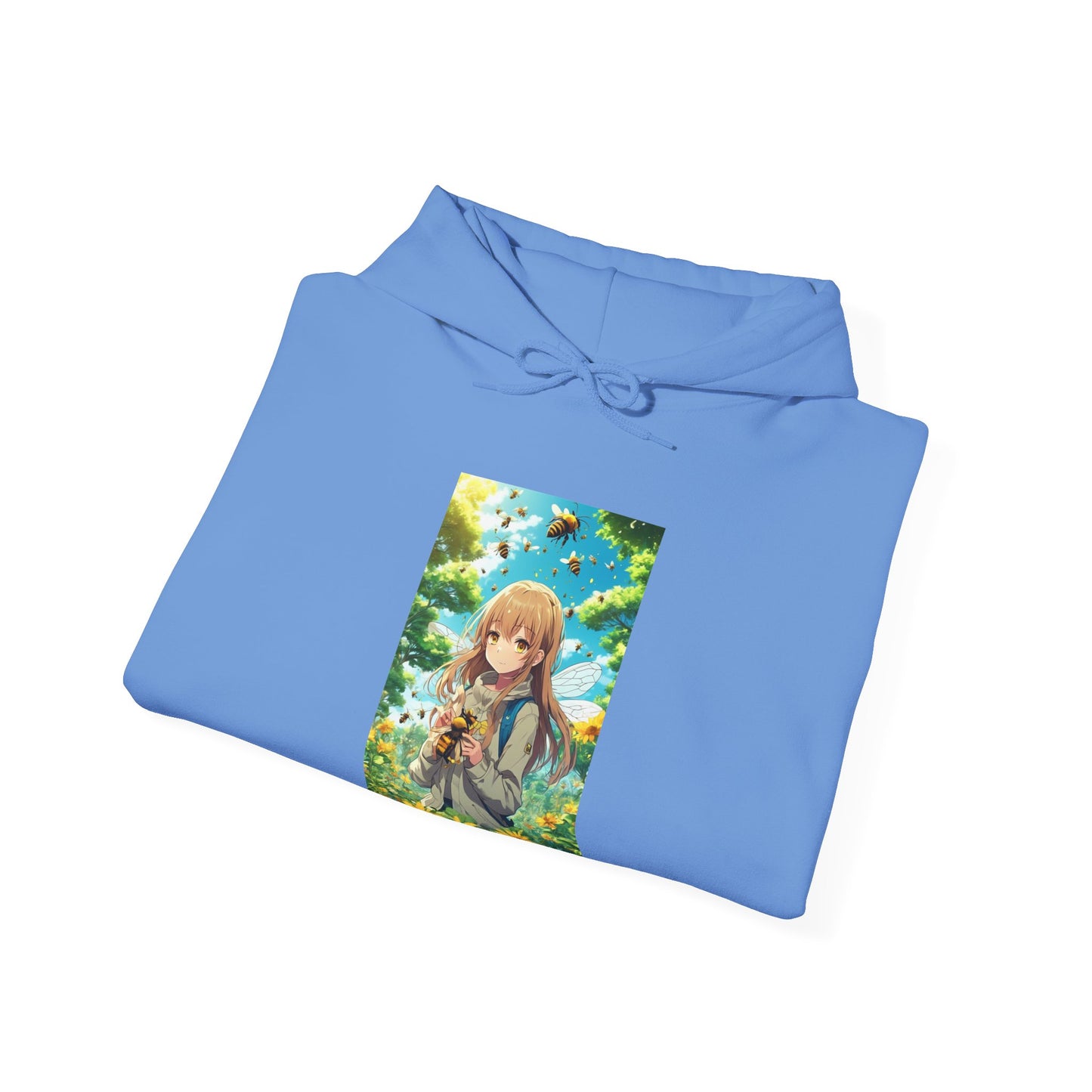 Bee Fairy Garden Anime Nature Art Hoodie