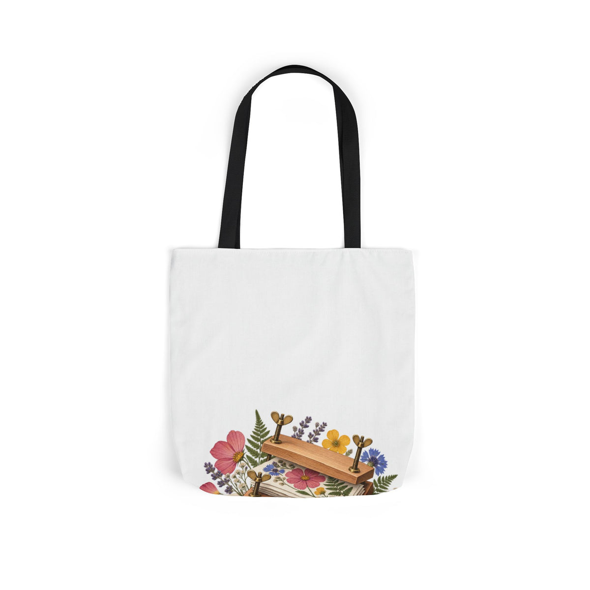Botanical Flower Press Workshop Tote Bag