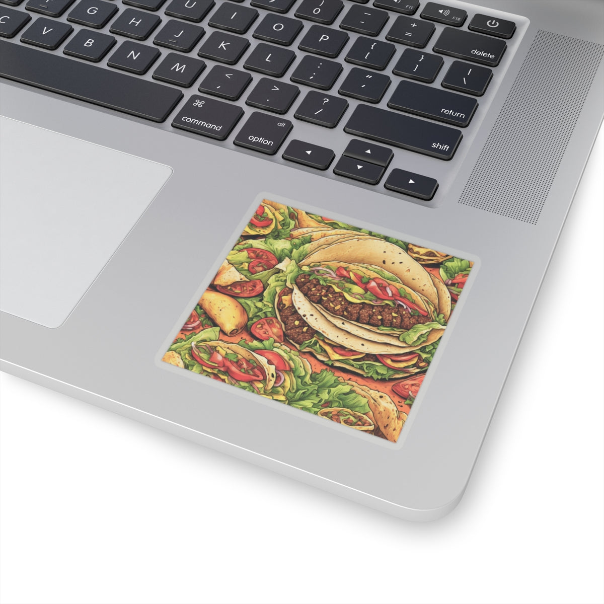 Stacked Taco Fiesta Foodie Gift Art Sticker