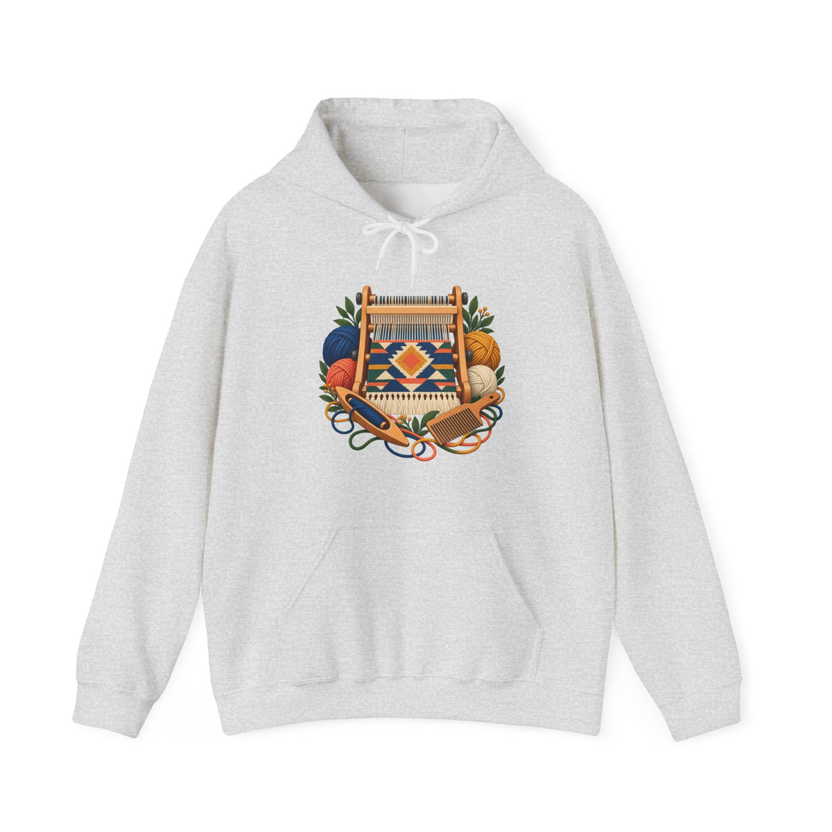Geometric Hand Weaving Workshop Hoodie