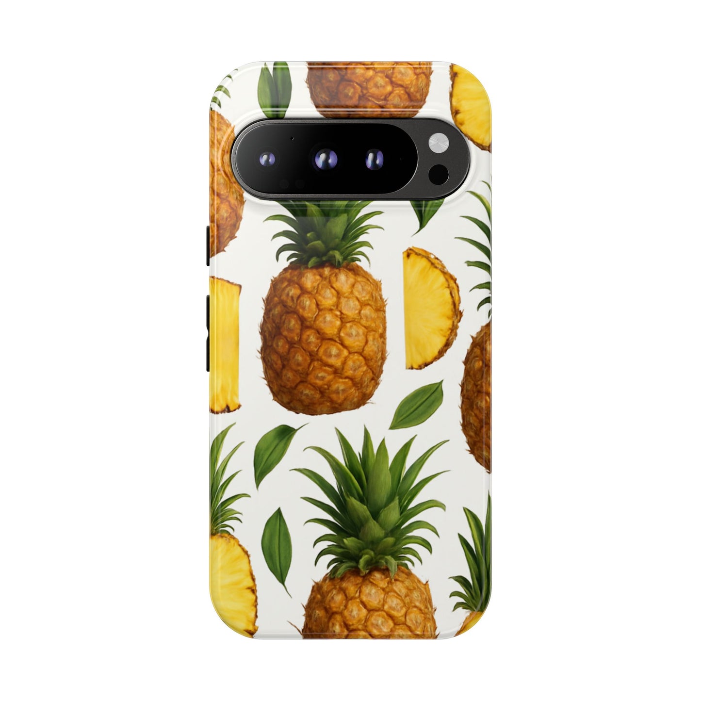 Pineapple Phone Case - Tough Cases, Tropical Phone Cover, Summer Vibe Accessories, Cute Pineapple Design, Fun Gift for Fruit Lovers