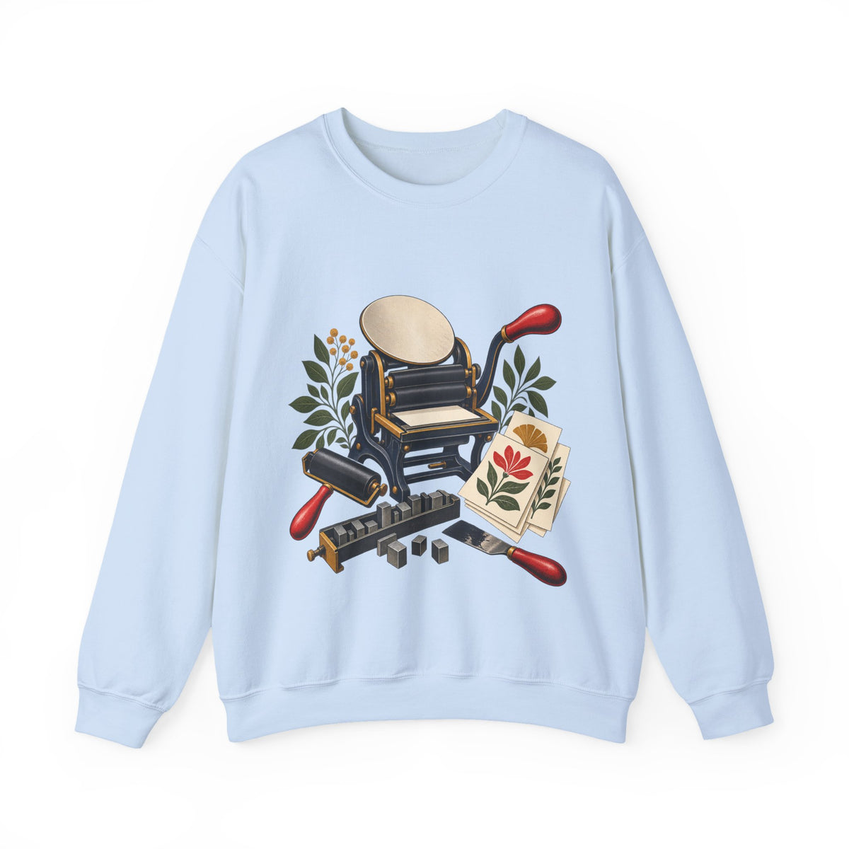 Botanical Letterpress Printshop Sweatshirt