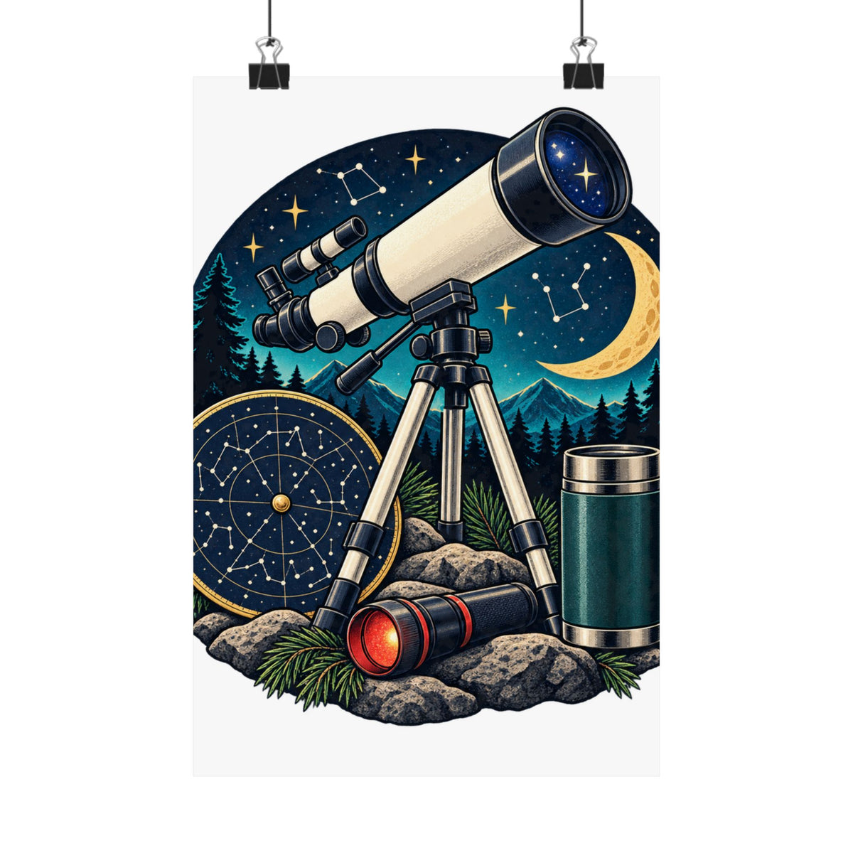 Backyard Stargazing Workshop Poster