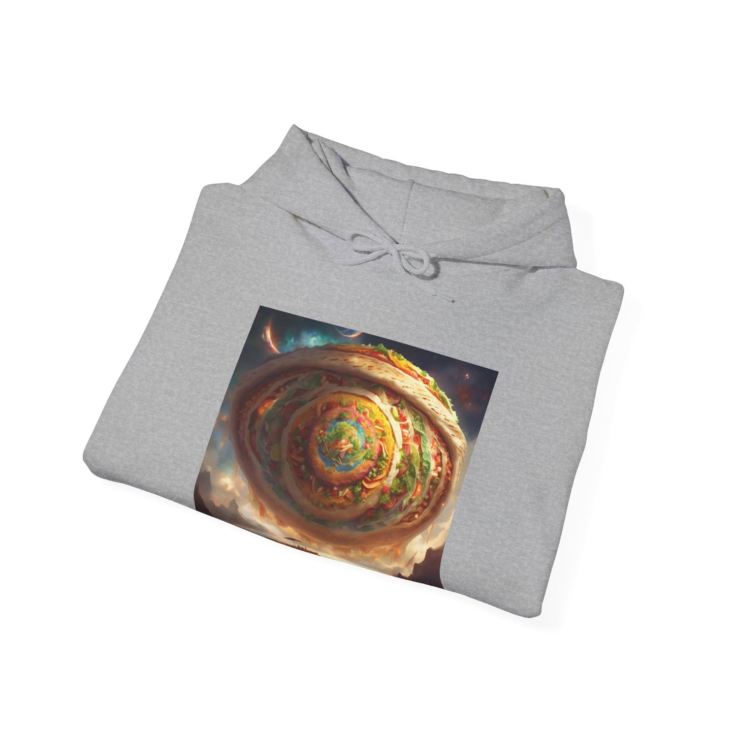 Cosmic Taco Portal Surreal Food Fantasy Art Hoodie