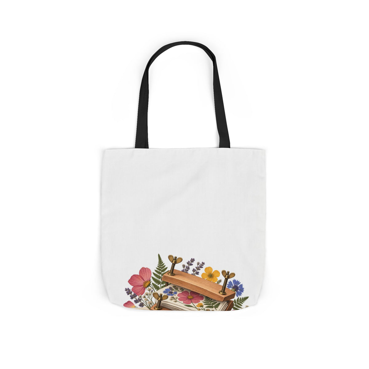 Botanical Flower Press Workshop Tote Bag