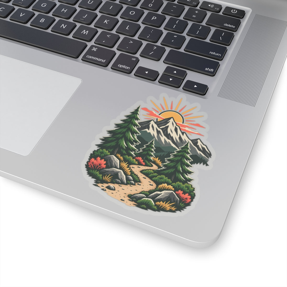 Sunrise Mountain Trail Outdoor Adventure Sticker
