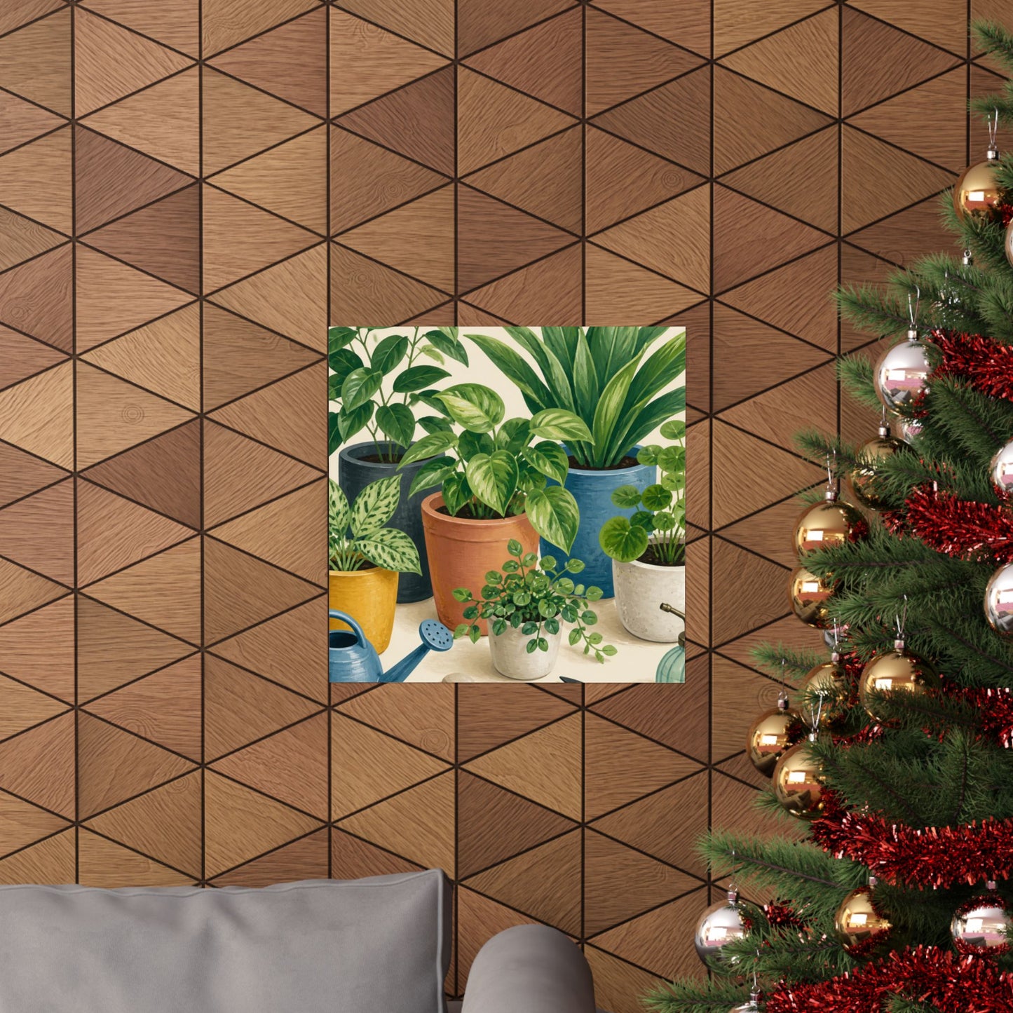 Calm Indoor Houseplant Collection Art Poster