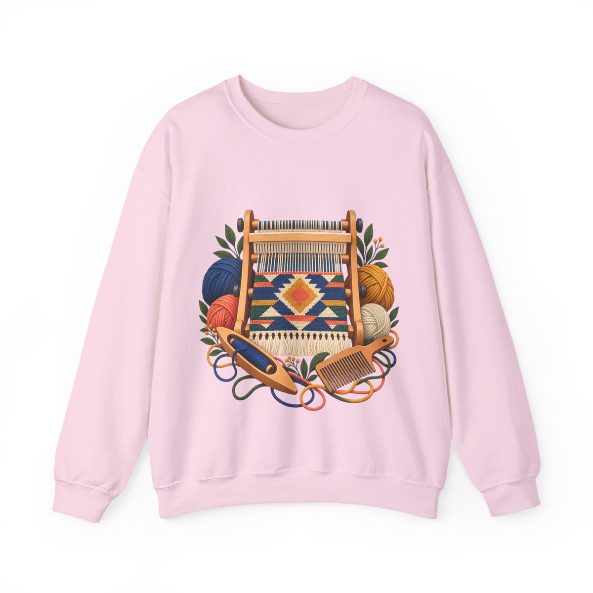 Geometric Hand Weaving Workshop Sweatshirt