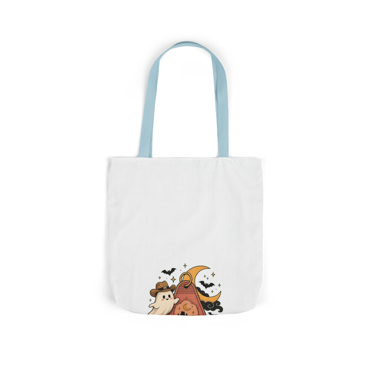 Haunted Desert Keytag Ghost Halloween Tote Bag