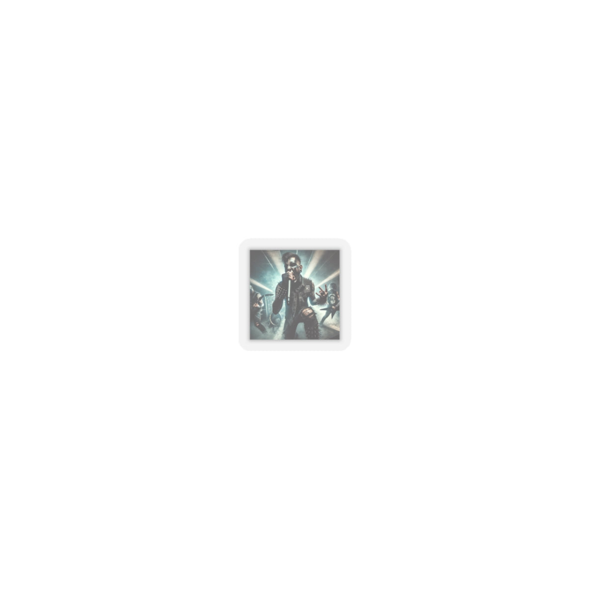 Punk Rock Vocalist Stage Energy Music Sticker