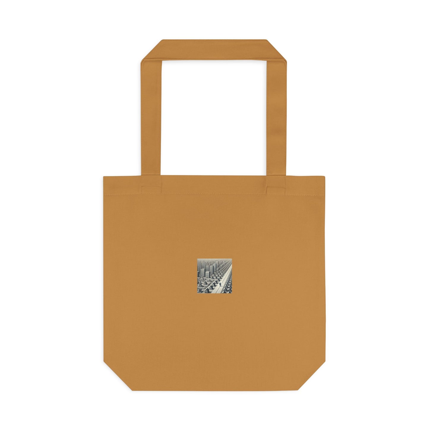 Monochrome Urban Factory Cityscape Tote Bag Architecture Gift